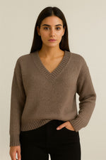 Pullover Scollo V