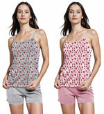 Pigiama donna con cuori