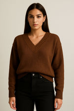 Pullover Scollo V