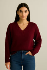 Pullover Scollo V