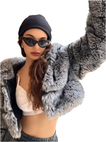 Eco-Pelliccia Diva Noir