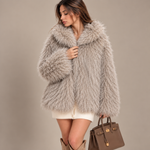 ECO FUR NUVOLA - Pelliccia donna