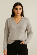 Pullover Scollo V