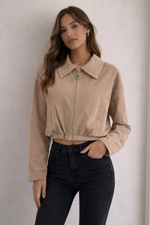 Trench crop con cerniera