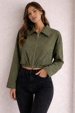 Trench crop con cerniera