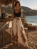 Pantalone Floreale in viscosa