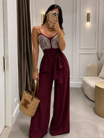 Jumpsuit ricamo