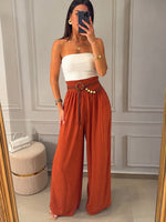 Pantalone con fascia
