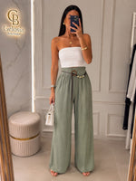 Pantalone con fascia