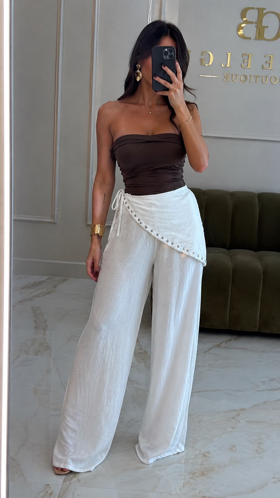 Pantalone con pareo